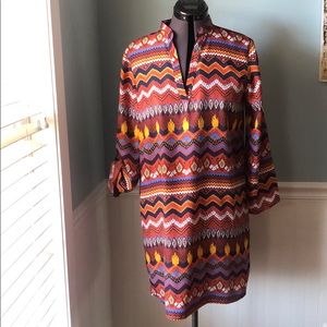 Southwestern/mod design tunic